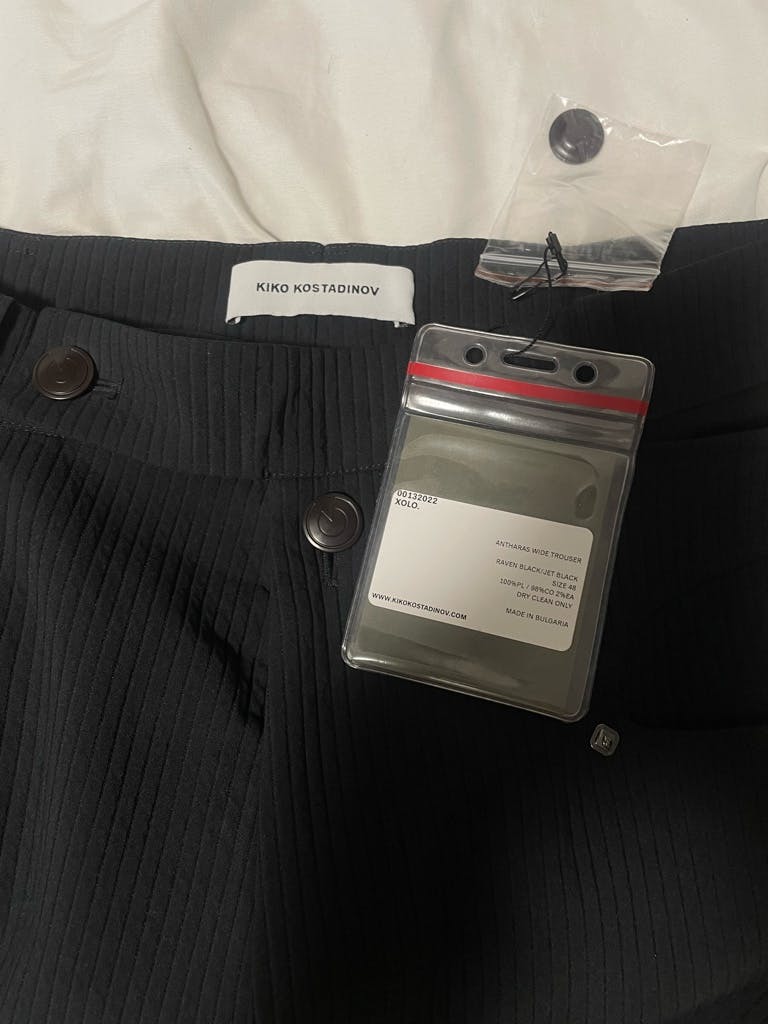 KIKO KOSTADINOV ANTHARAS WIDE TROUSERS - ARCHIVESTOCK