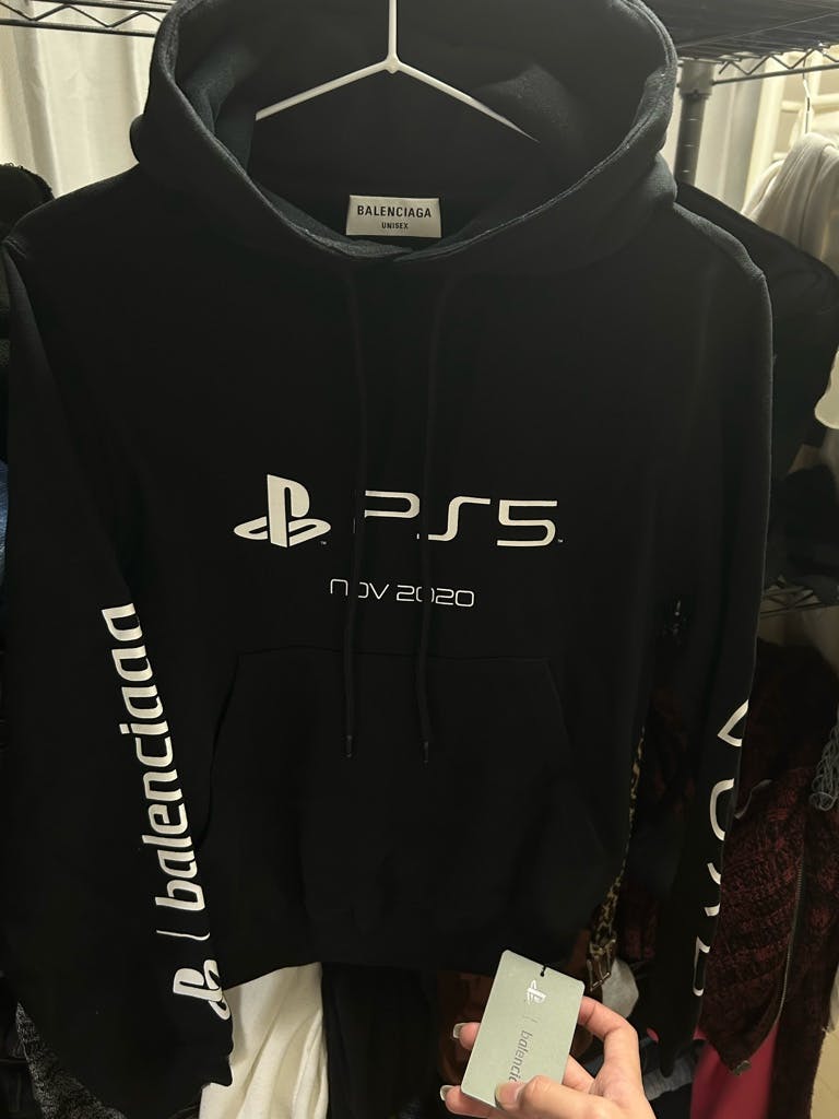 バレンシアガ Balenciaga PS5 パーカー hoodie 新品未使用