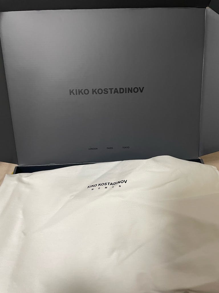 バッグ KIKO KOSTADINOV TULLE PLEATED BAG KIKO KOSTADINOV TULLE PLEATED BAG
