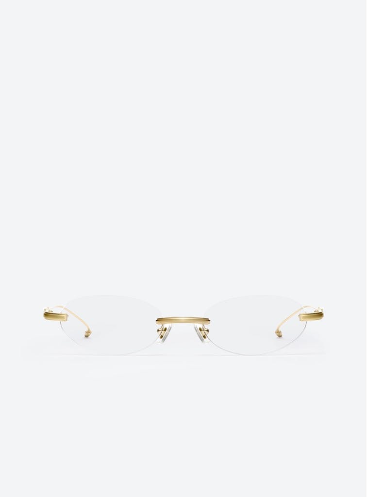 Gentle Monster x Maison Margiela MM217 Silver Metal Glasses x