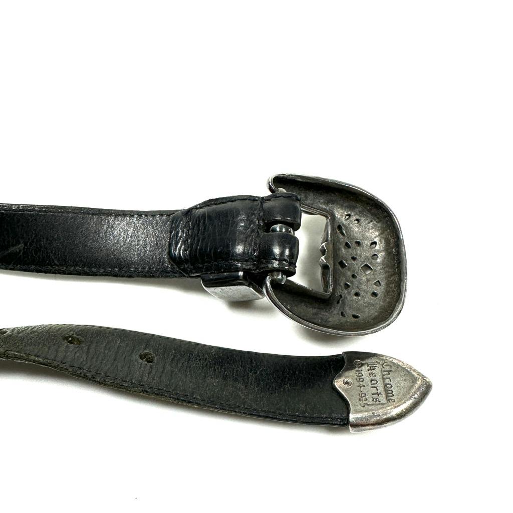 Chrome Hearts BLT CLT TALON3PC Celtic Talon 3PC Leather Belt