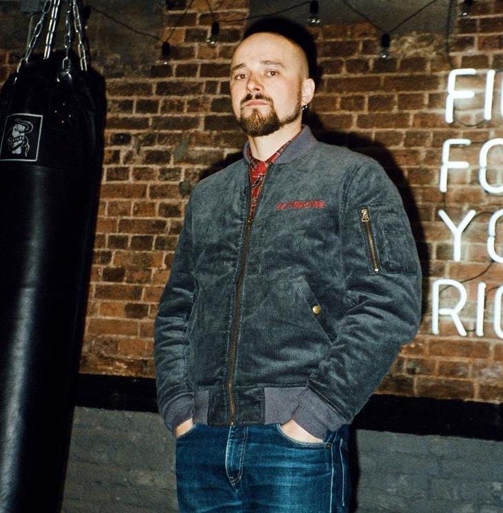 SOFTMACHINE ソフトマシーン MA-1 ジャケット コーデュロイ JACKET