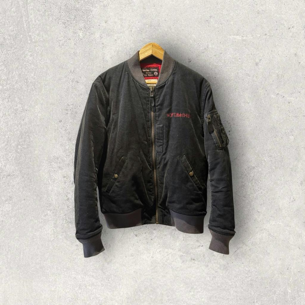 SOFTMACHINE ソフトマシーン MA-1 ジャケット コーデュロイ JACKET