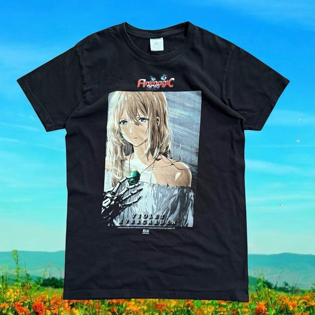【M】20s Animagic ヴァイオレット・エヴァーガーデン アニメTシャツ Animagic アニマジック 2022 Violet Ever Garden ヴァイオレット