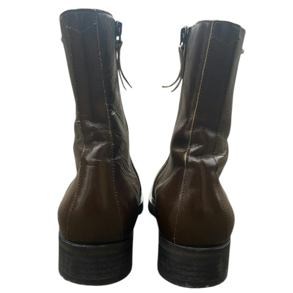 our legacy camion boots Olive leather 40 アワーレガシー