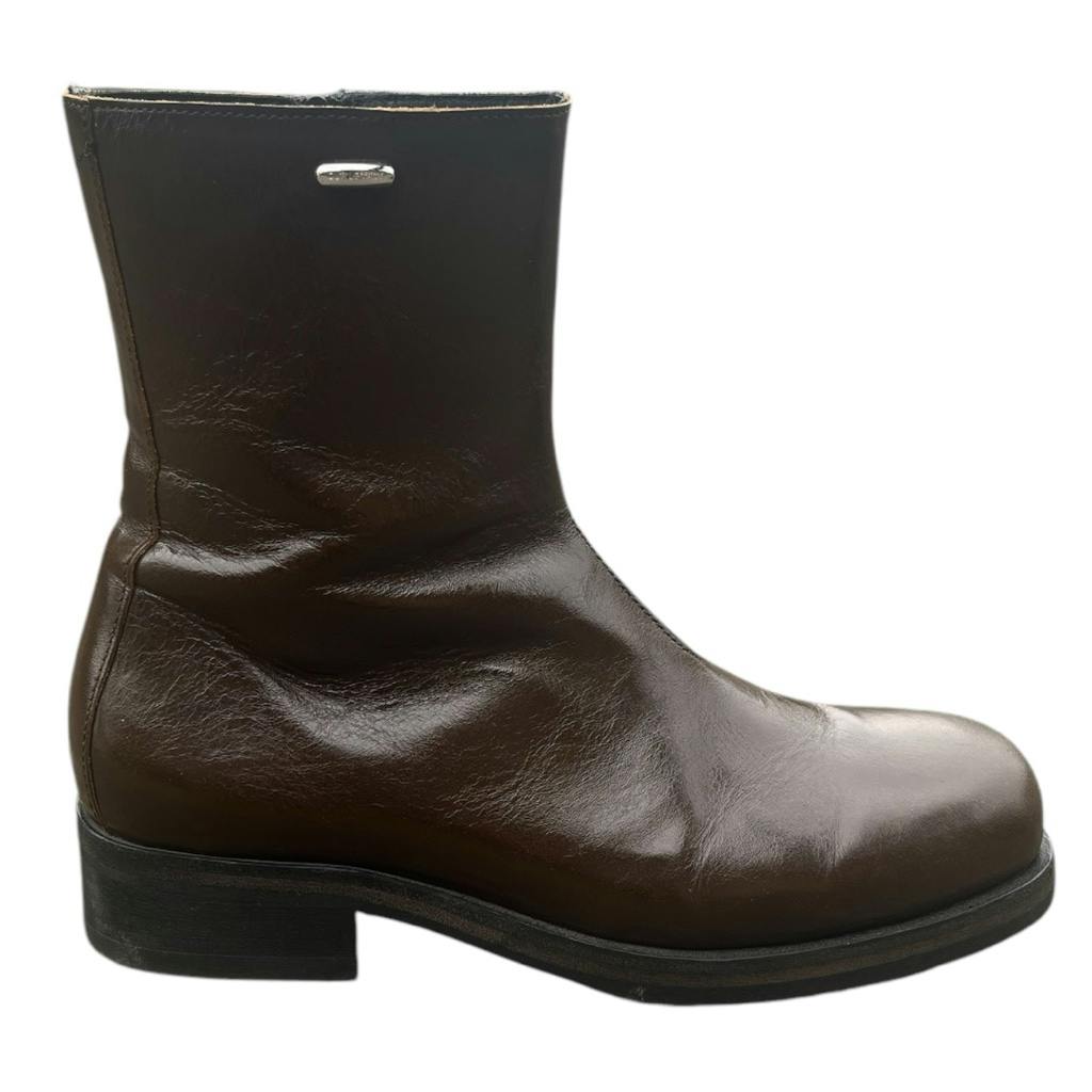 our legacy camion boots Olive leather 40 アワーレガシー