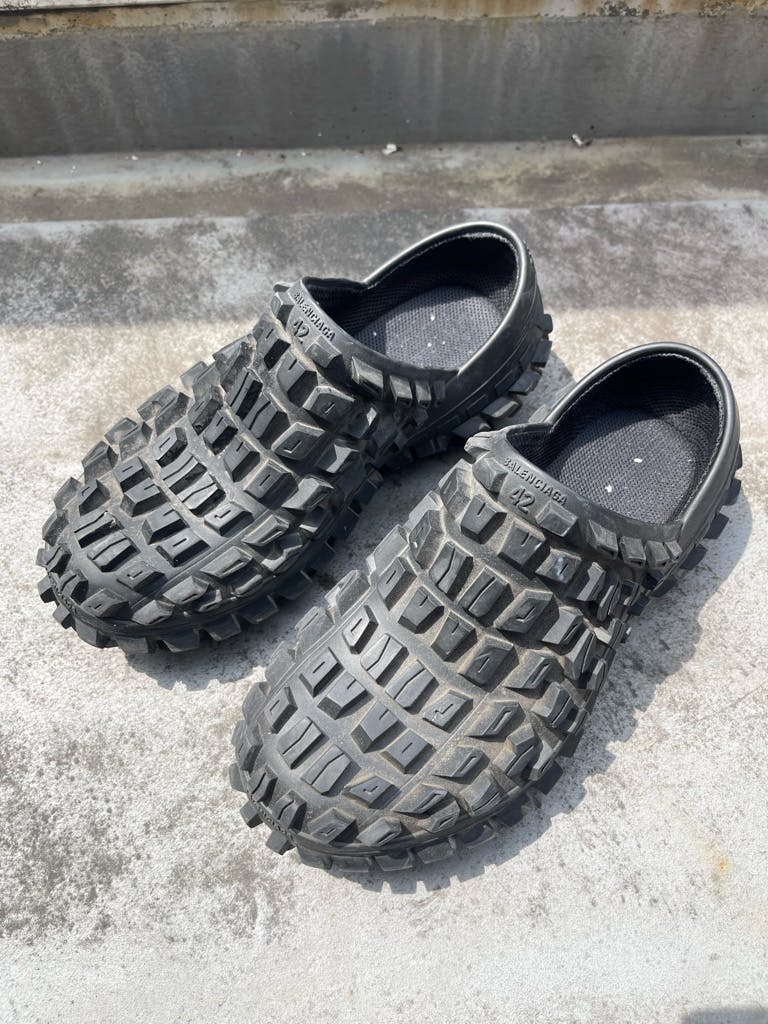 【日本産】 balenciaga BOUNCER ARCHIVESTOCK - CLOGバウンサーミュール 靴