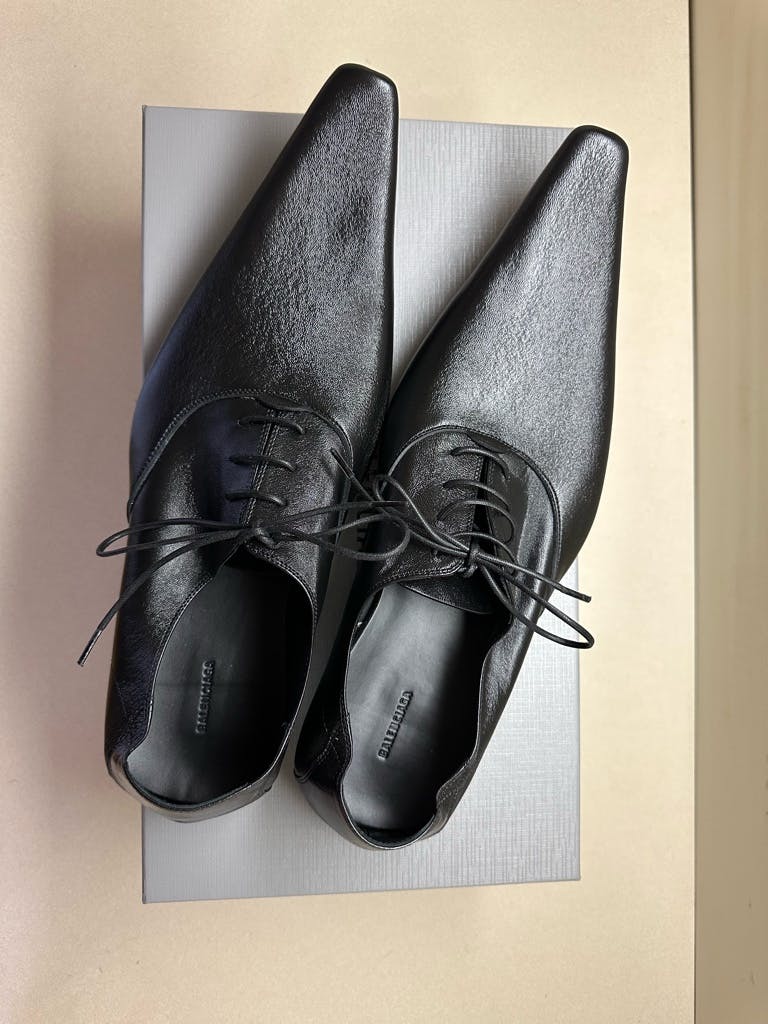 BALENCIAGA 24SS Ultra Soft Derby バレンシアガ balenciaga ultra soft derby サイズ40 - ARCHIVESTOCK