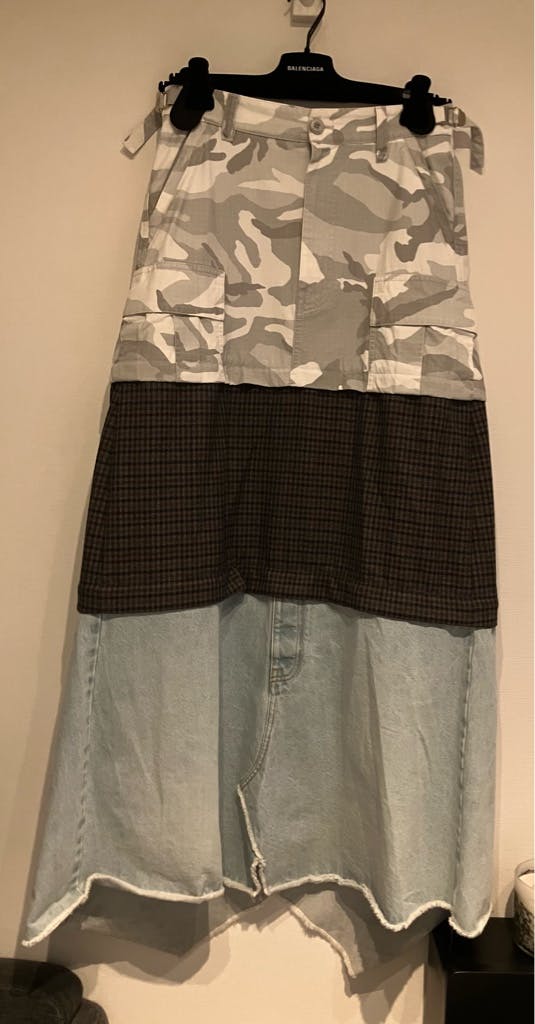 balenciaga 24ss ドッキングスカート - ARCHIVESTOCK