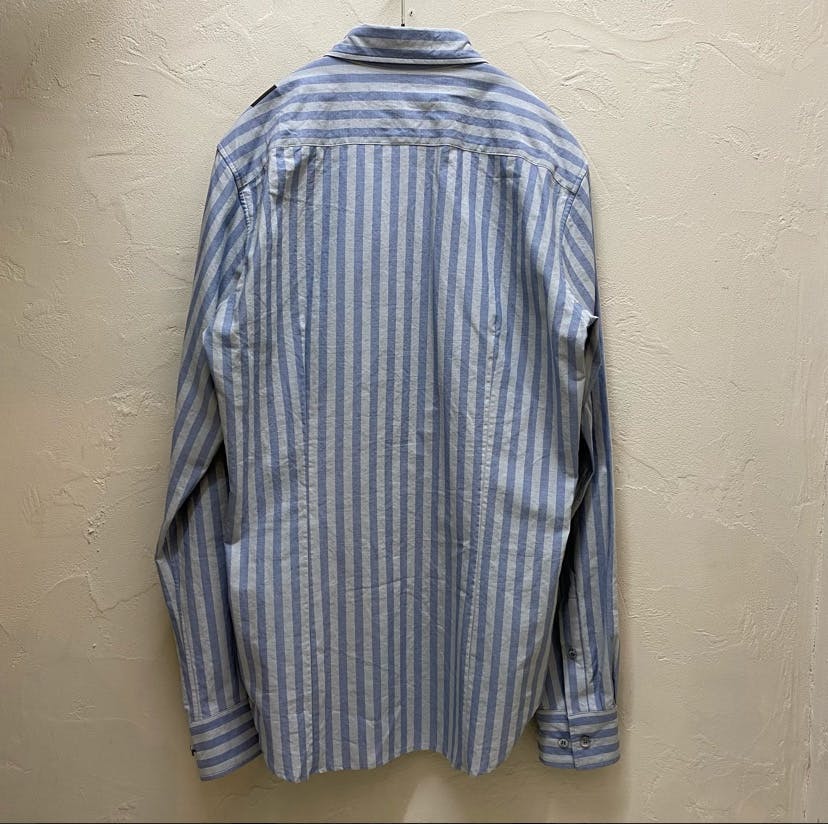 DRIES VAN NOTEN 23AW ストライプグラフィックシャツ - ARCHIVESTOCK