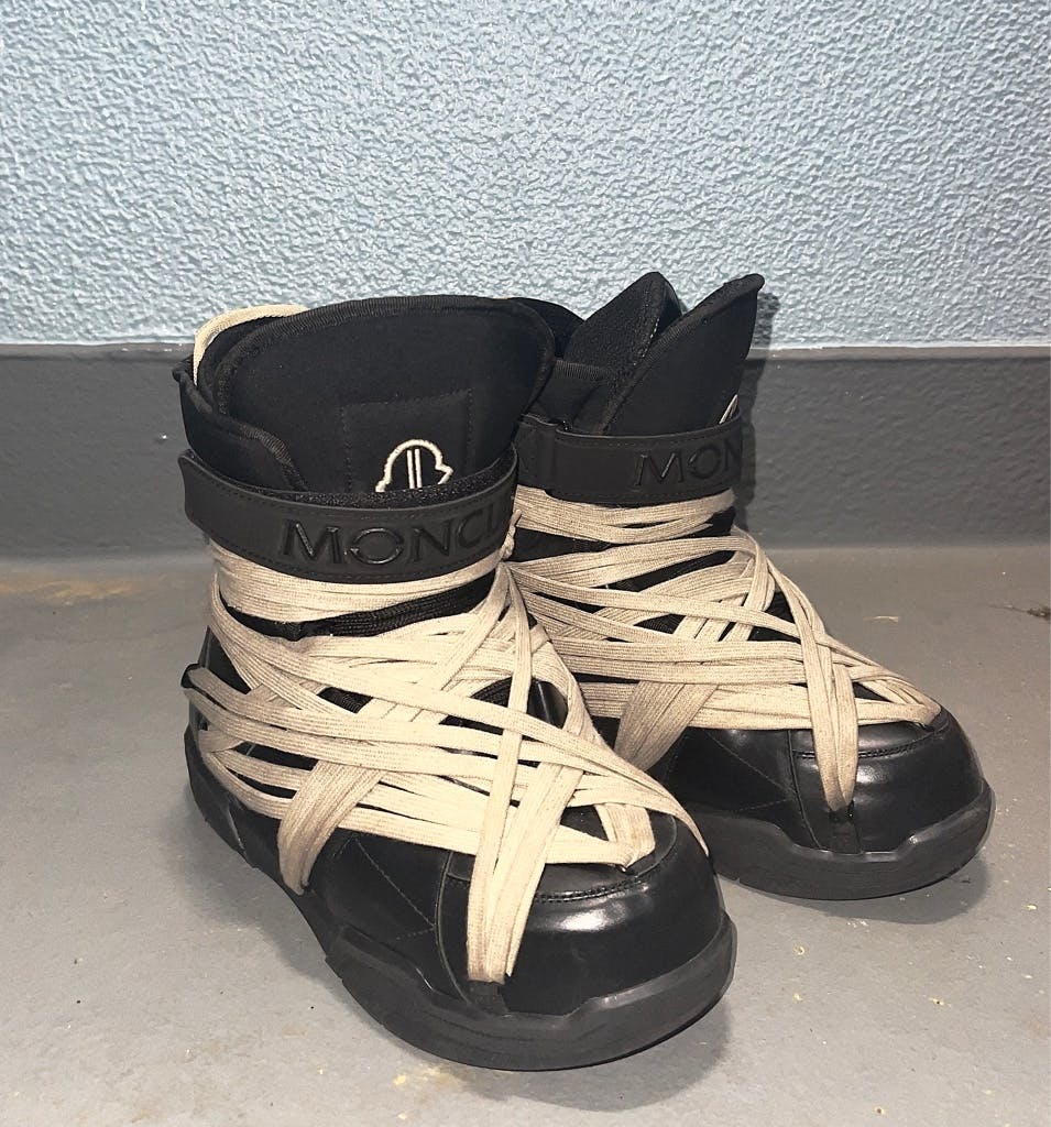 RICK OWENS リックオウエンス × MONCLER AMBER SNOW BOOTS 43