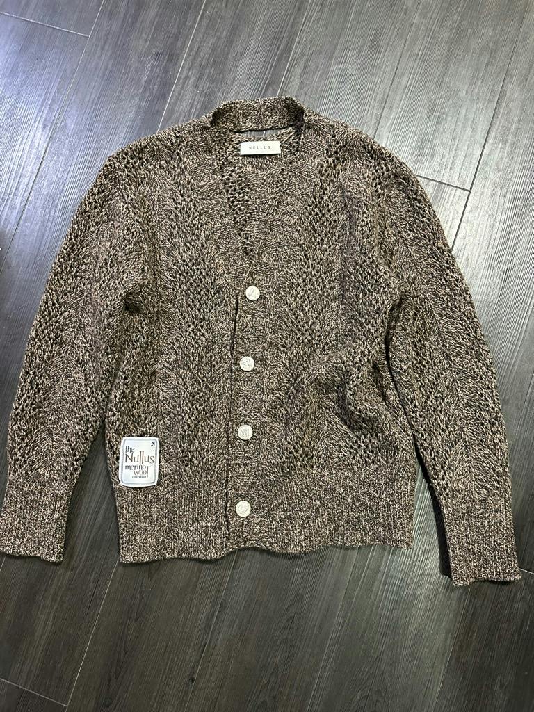深水光太着用】 NULLUS 24AW メリノウールカーディガン サイズ1