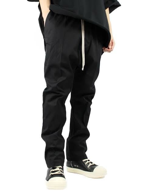 訳あり rick owens ドローストリングス ロングパンツ RICK OWENS - 【25SS】ドローストリング サルエルパンツ