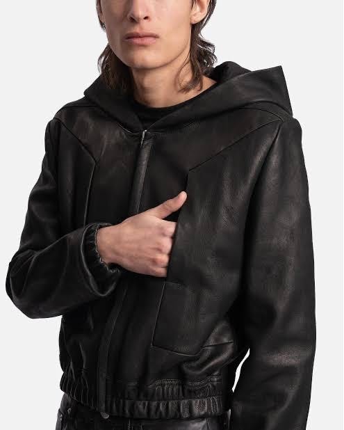 Rick Owens edfu leather jacket - ARCHIVESTOCK