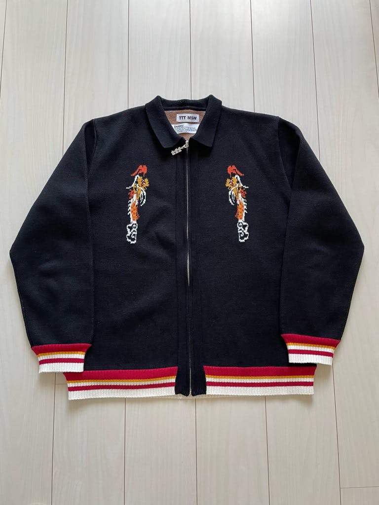 ttt_msw dairiku ニットポロ L 【公式通販】 DAIRIKU TTT MSW ニットポロ