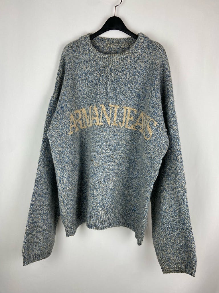 トップス ARMANI JEANS ARCHIVE OVER SIZE KNIT ARMANI JEANS ARCHIVE OVER SIZE KNIT - ARCHIVESTOCK