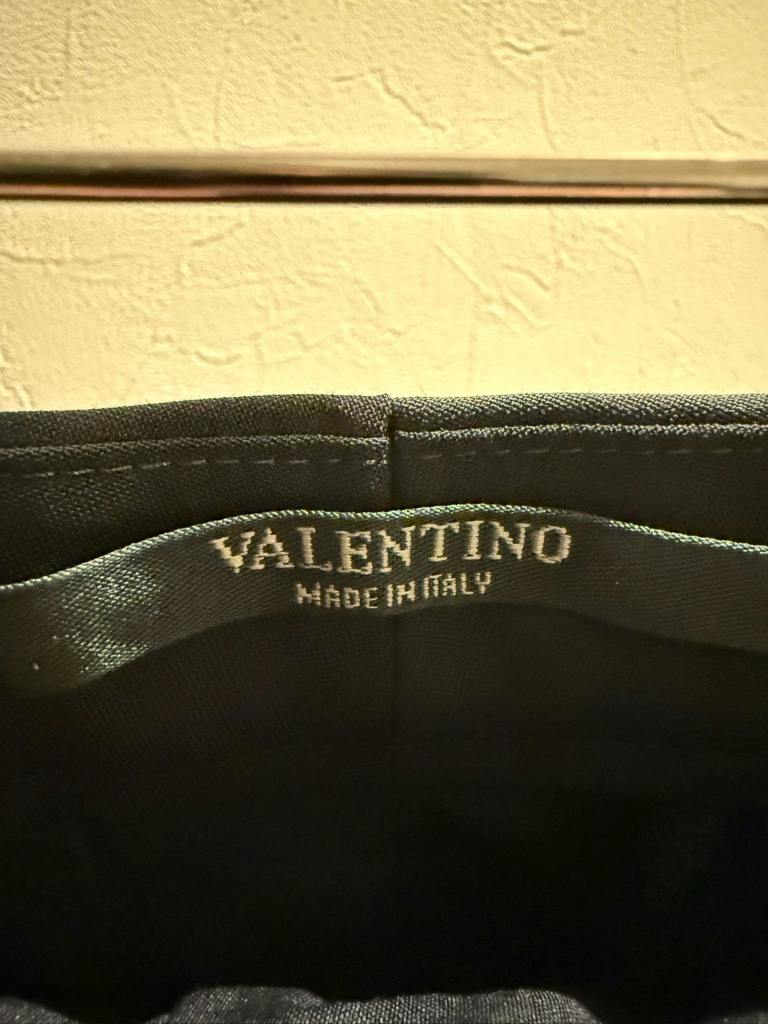VALENTINO スラックス ダークネイビー ウール 44 L 【公式通販】
