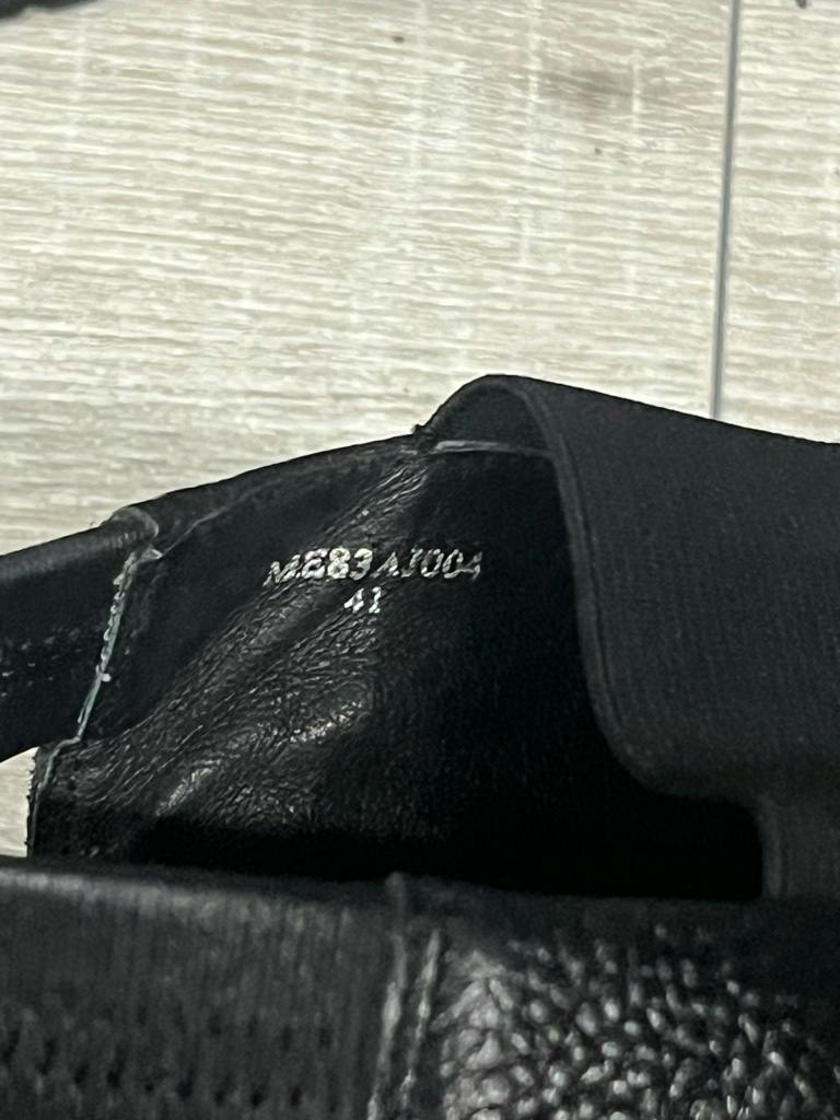 issey miyake men 18aw スクエアトゥ サンダル 黒 - ARCHIVESTOCK