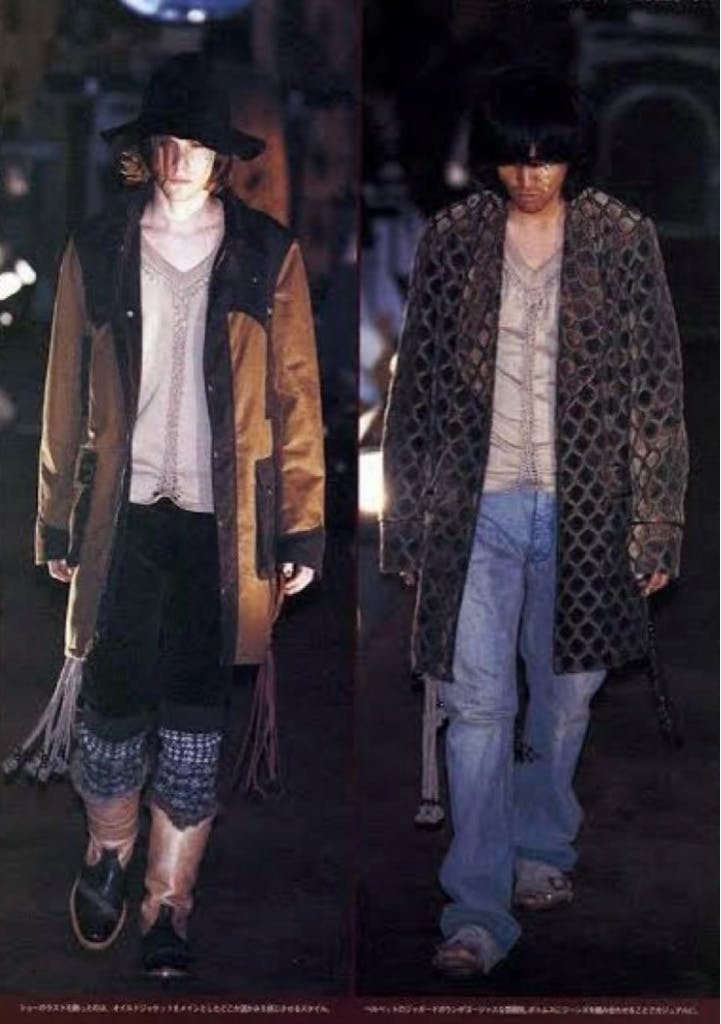 02aw ジョージ期 ナンバーナイン 編み込みロングTシャツ archive number nine ジョージ期 編み込みロンT archive - ARCHIVESTOCK