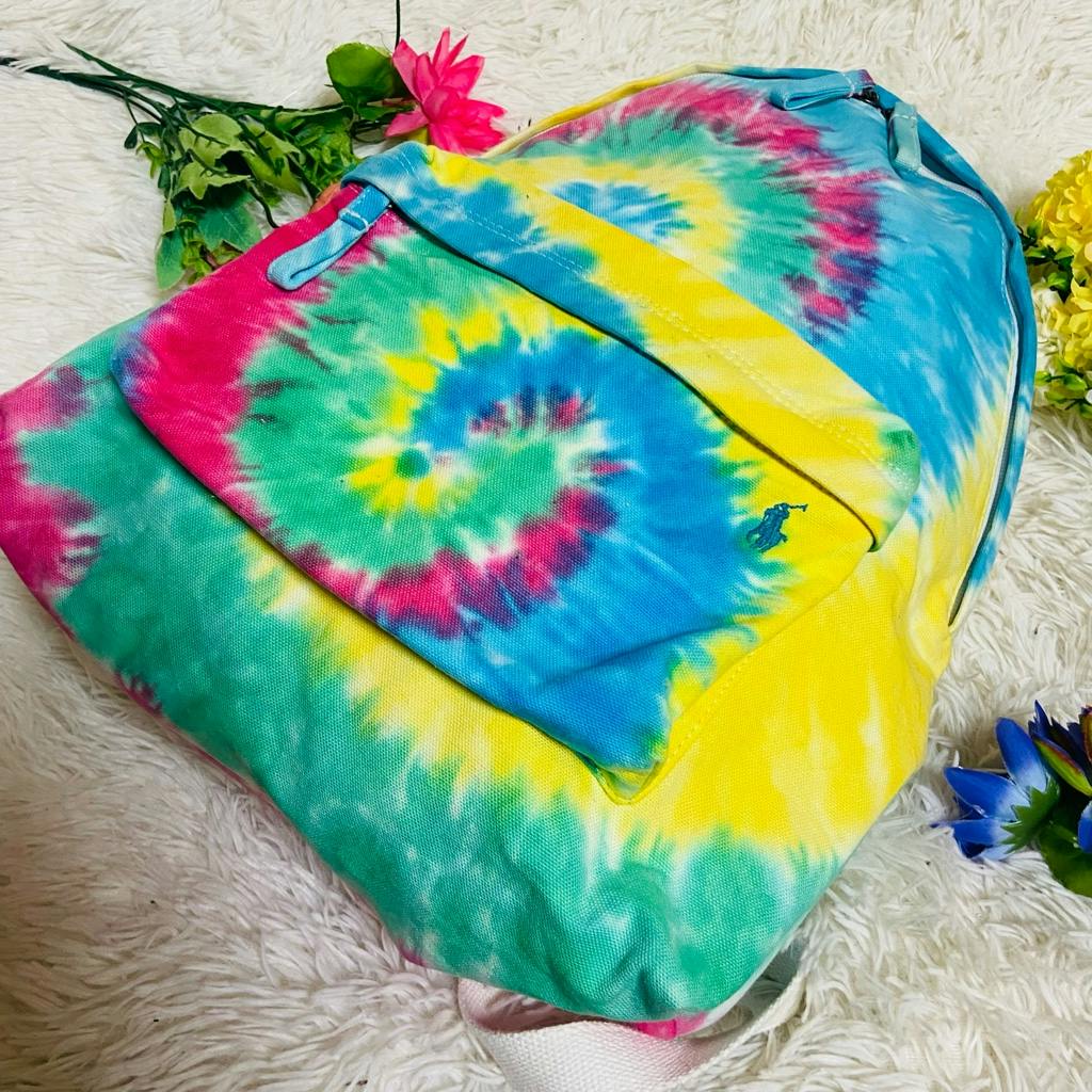 大容量✨RALPH LAUREN✨ラルフローレン✨リュック✨タイダイ✨バッグ✨ POLO RALPH LAUREN（ポロ ラルフ ローレン）の「タイダイ