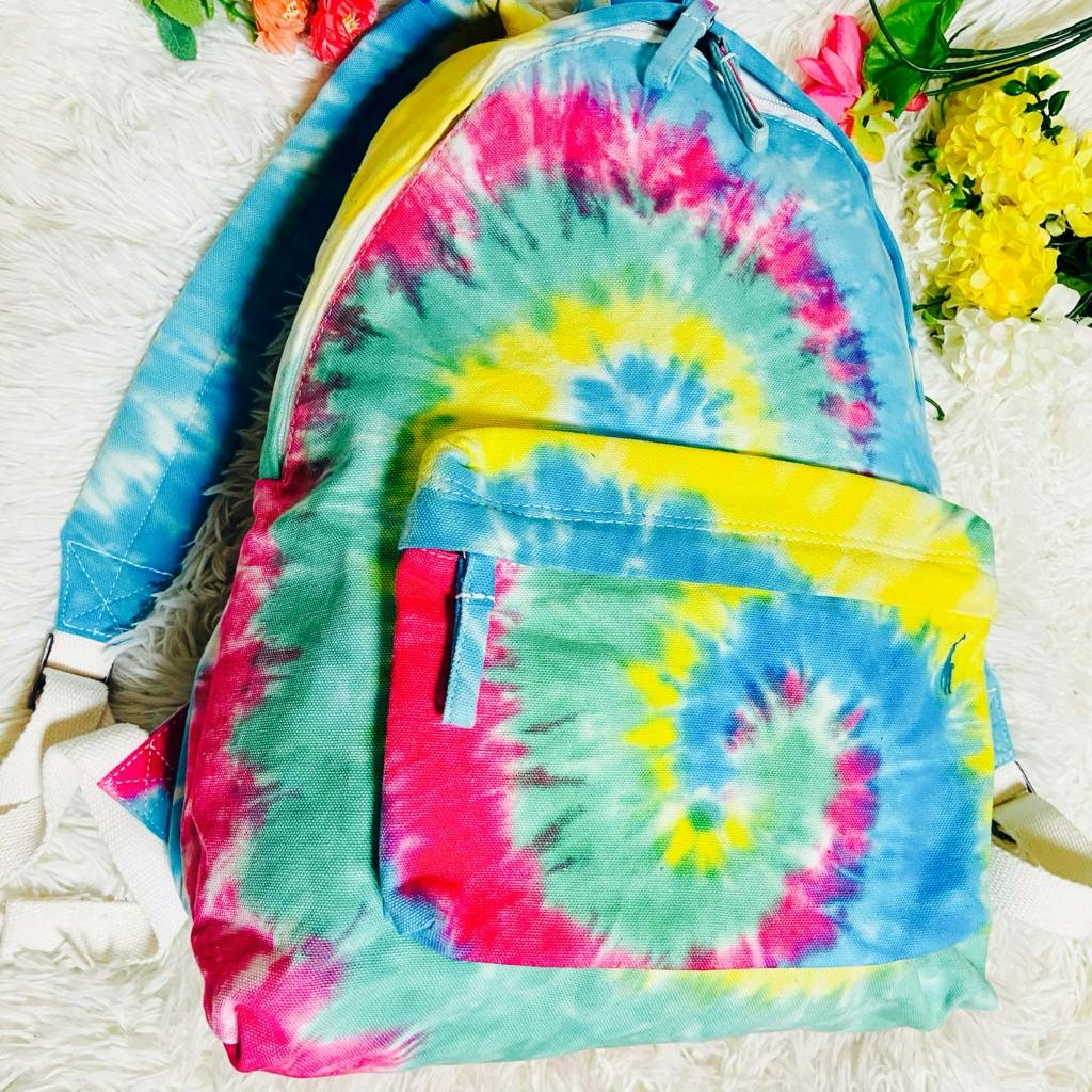 大容量✨RALPH LAUREN✨ラルフローレン✨リュック✨タイダイ✨バッグ✨ POLO RALPH LAUREN（ポロ ラルフ ローレン）の「タイダイ
