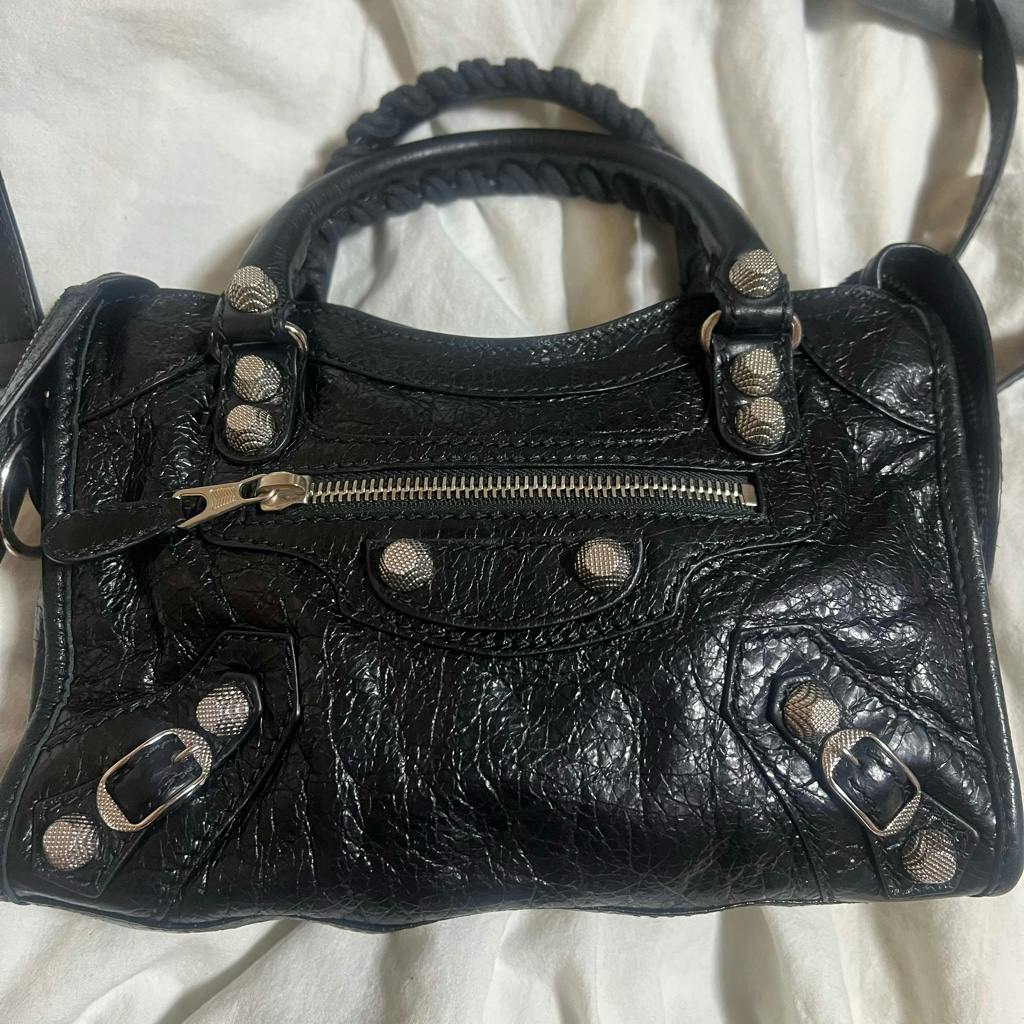 バッグ balenciaga giant city bag archive BALENCIAGA SHOULDER BAG ARCHIVE CITY LEATHER | LOST