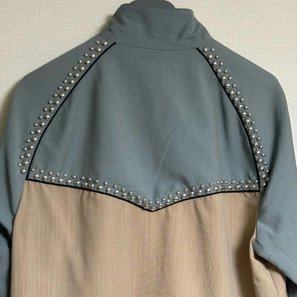 prada 12ss archiveスタッズブルゾン PRADA - prada 12ss スタッズブルゾンの通販 by こめかみ's shop