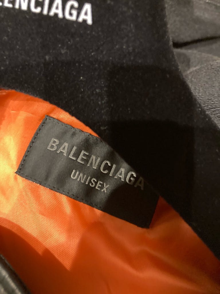 24fall balenciaga nologo leather bomber - ARCHIVESTOCK