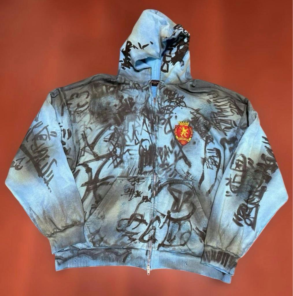 BALENCIAGA Skater グラフィティパーカーXS - ARCHIVESTOCK