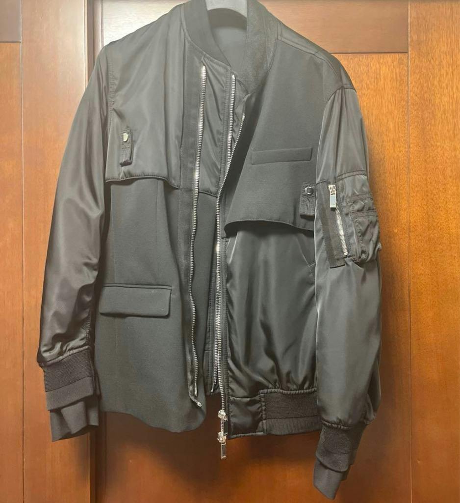Dior✖️Sacai ハイブリッドボンバージャケット48 - ARCHIVESTOCK