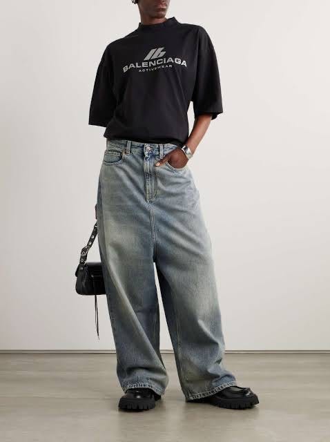 パンツ BALENCIAGA 22ss Low crotch denim black BALENCIAGA 23SS LOW CROTCH JEANS - ARCHIVESTOCK BALENCIAGA 22ss