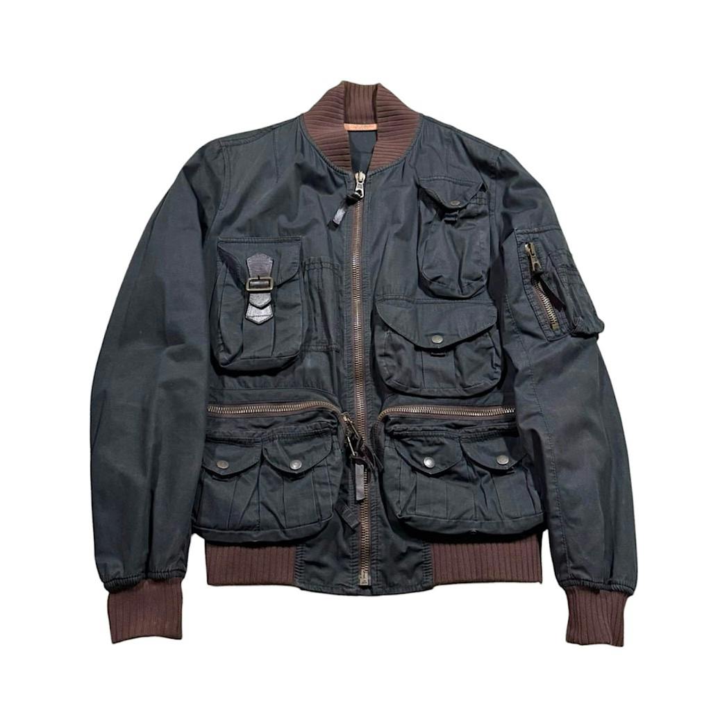 DOLCE&GABBANA 03SS パラシュート カーゴ ボンバージャケット