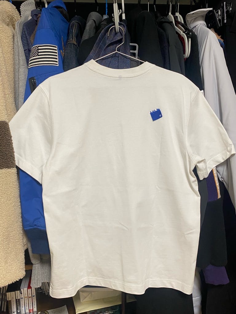 ADERERROR】 Blue cat t-shirt 03 - ARCHIVESTOCK