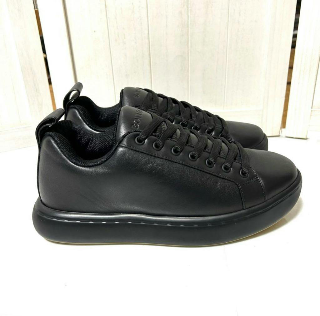 【訳あり】BOTTEGA VENETA　 レザー スニーカー 41 BOTTEGA VENETA ボッテガ・ヴェネタ レザースニーカー メンズ41