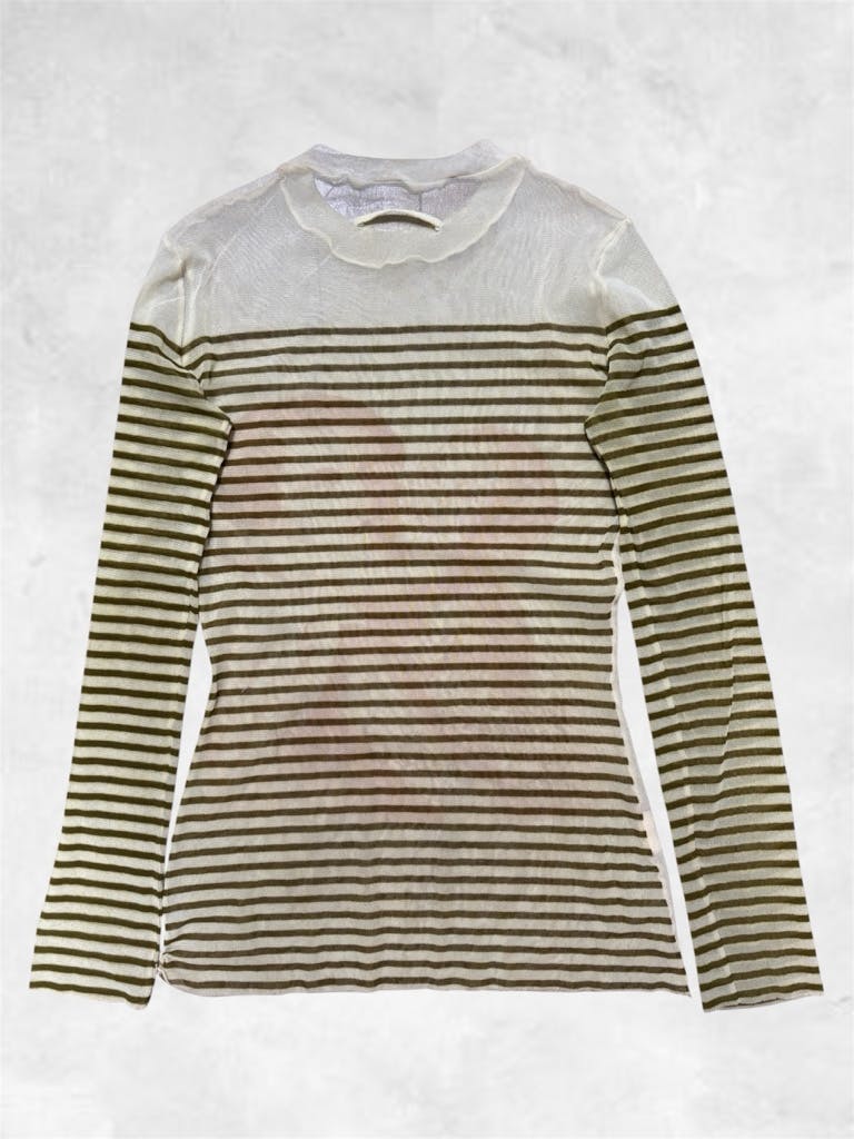 00s Jean Paul gaultier power net ボーダー パワーネット - ARCHIVESTOCK