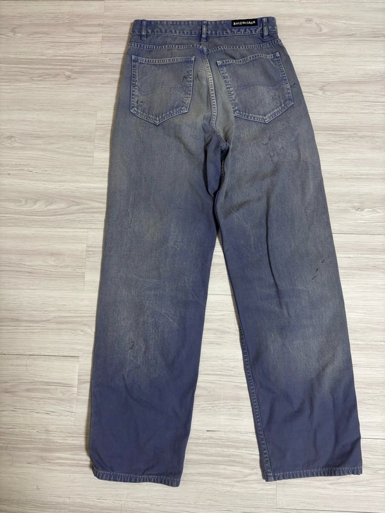Balenciaga 23aw デニムxxs バギー ストレート - ARCHIVESTOCK