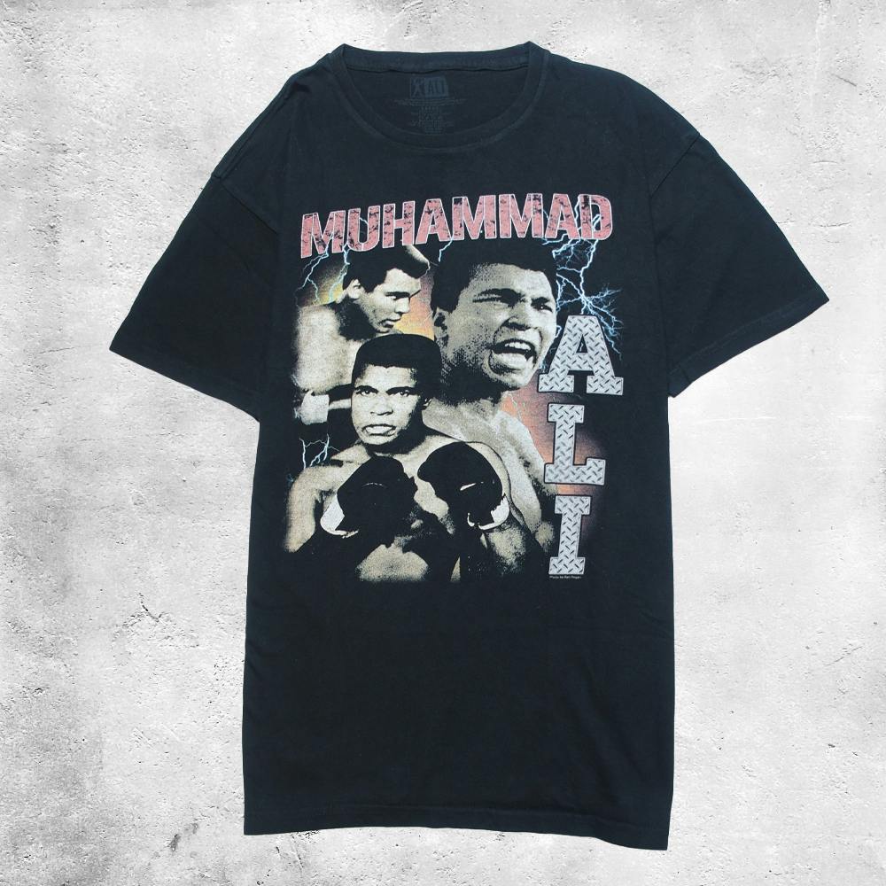 モハメド・アリ　Tシャツ Amazon.co.jp: モハメド アリ ボクシング Tシャツ 黒 USA