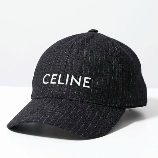 celine ベースボールキャップ ストライプフランネル - ARCHIVESTOCK