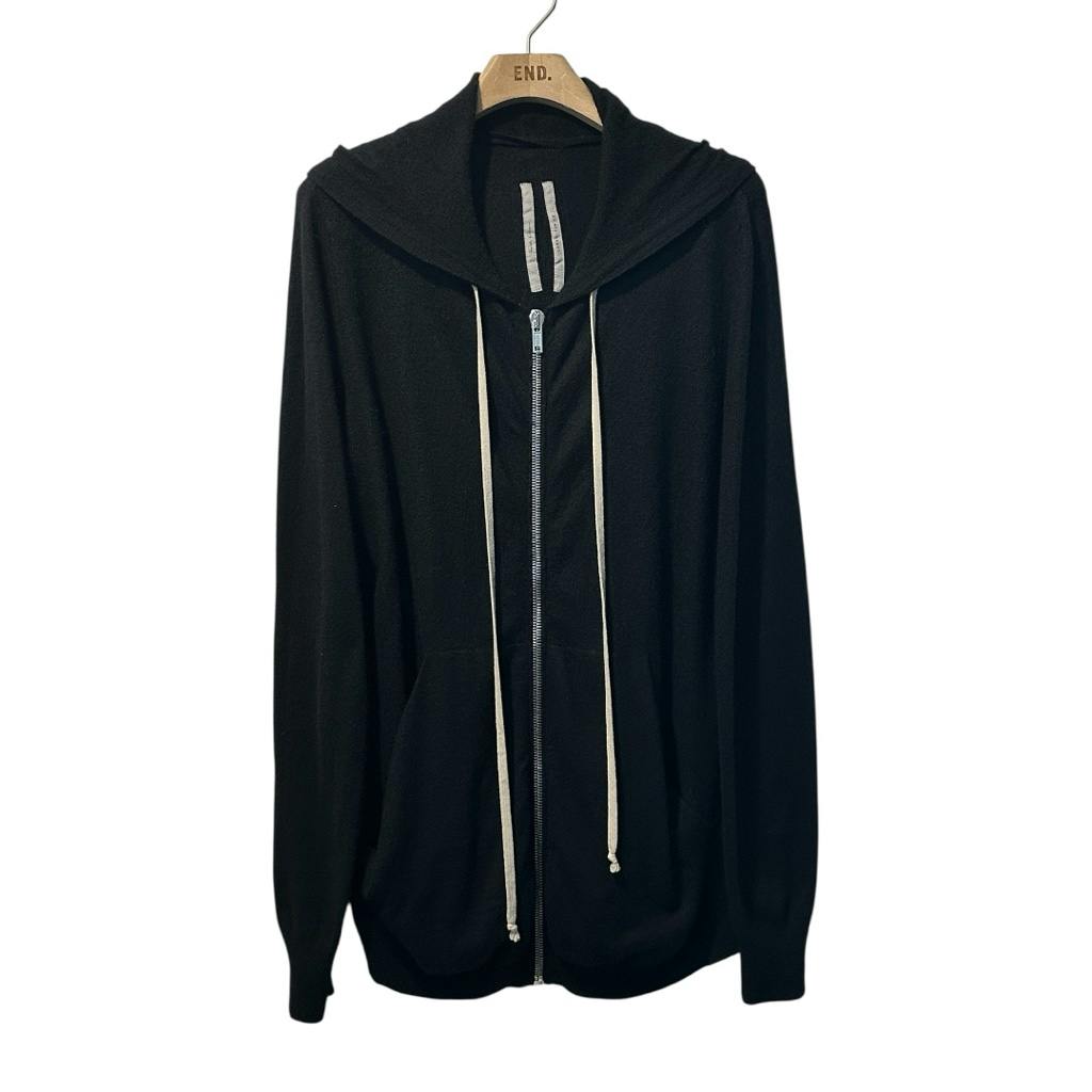 RICK OWENS 19AW ZIPPED HOODIE カシミヤ - ARCHIVESTOCK