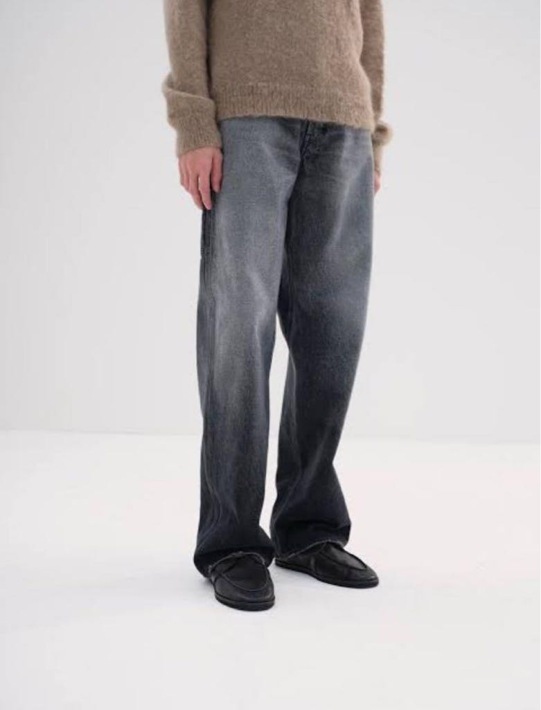 パンツ AURALEE 24AW DENIM PAINTER PANTS BLUE 4 AURALEE 24AW DENIM PAINTER PANTS BLACK 4 - ARCHIVESTOCK