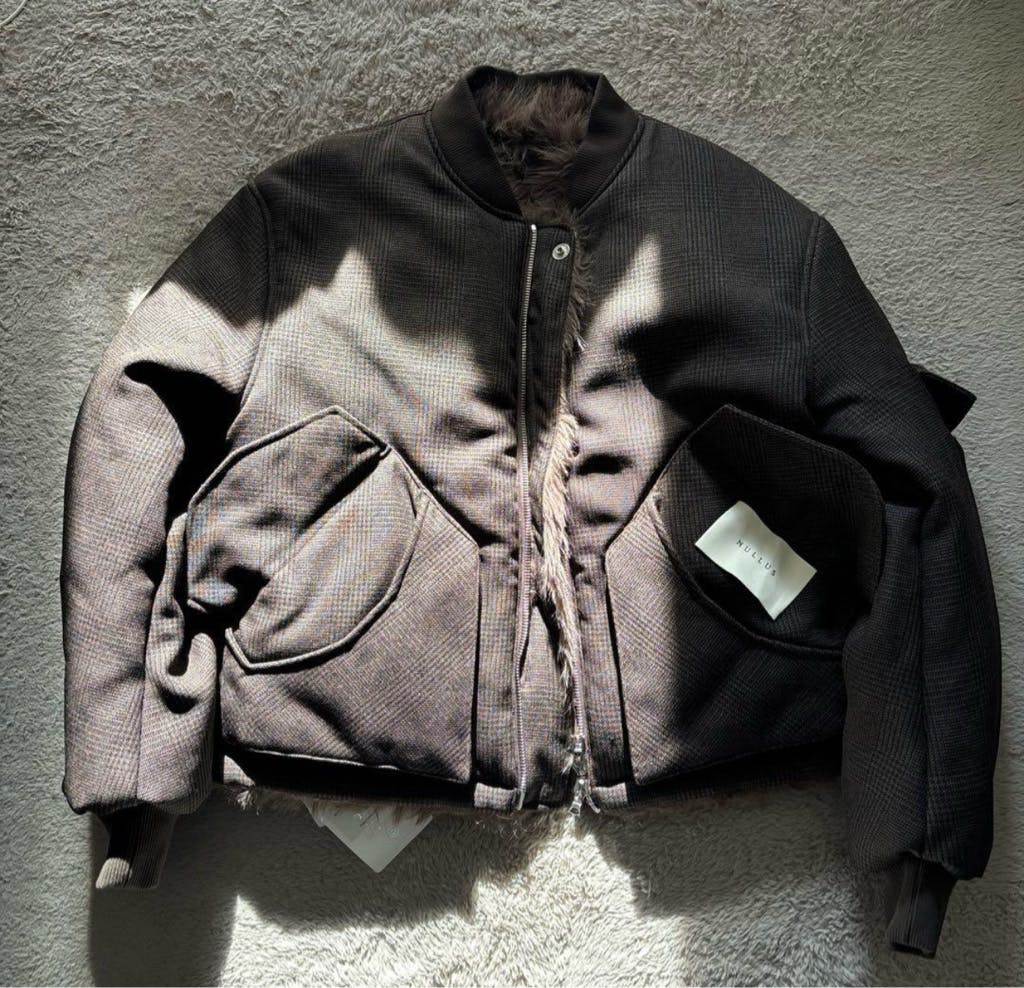 nullus 24aw リバブルボンバージャケット サイズ1 深水光太