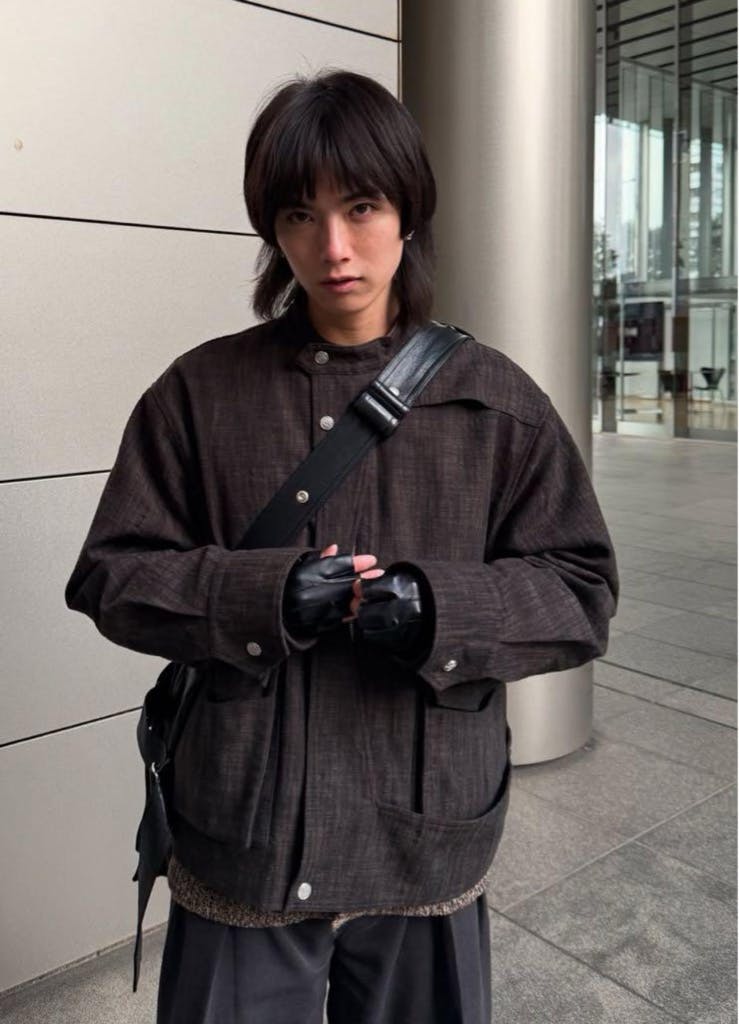 Nullus 25ss COLLAR JACKET サイズ1 深水光太着用 - ARCHIVESTOCK