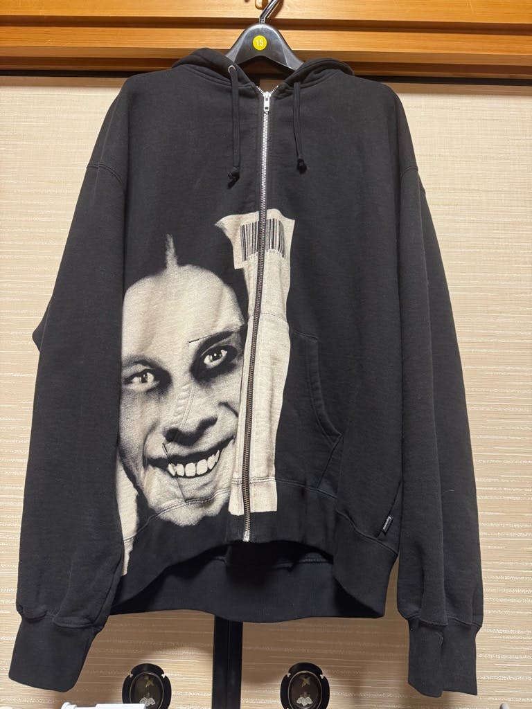 Aphex Twin ブラック パーカー M　オフィシャル supreme Supreme Aphex Twin Zip Up Hooded Sweatshirt Black Men's