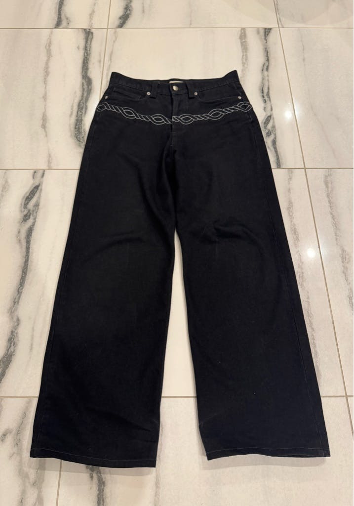 Stefan Cooke 23aw corded wide denim 【公式通販】