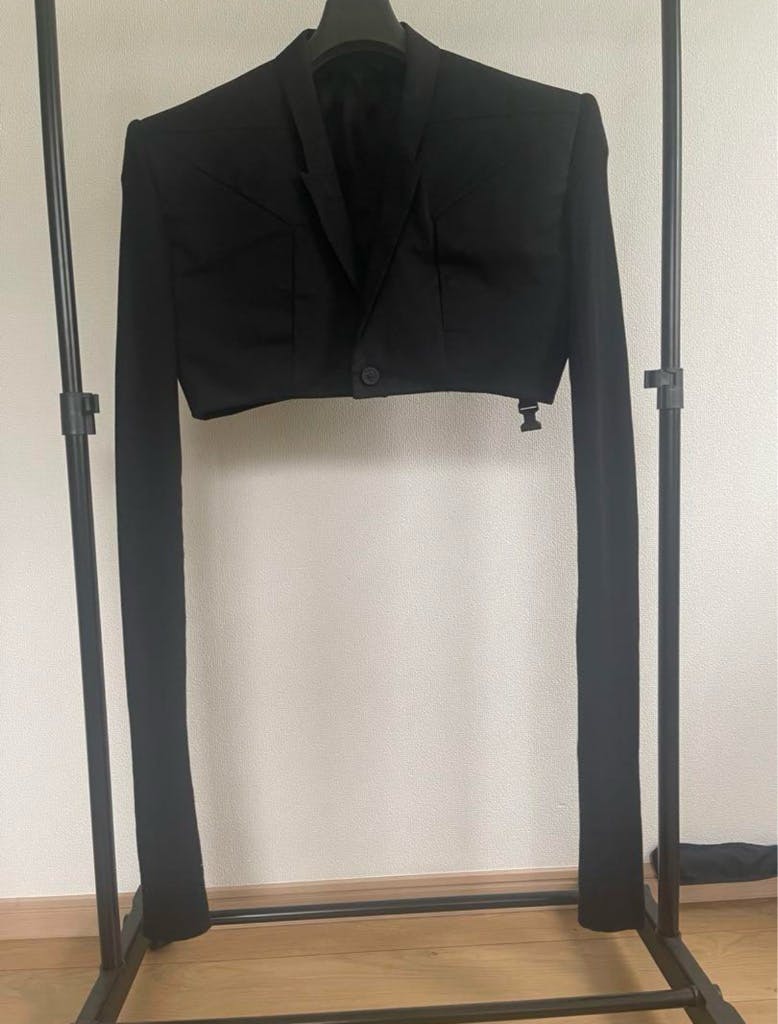 ジャケット・アウター Rick owens cobra micro tatlin 24ss Rick Owens Black Cobra Micro Tatlin Jacket Rick Owens