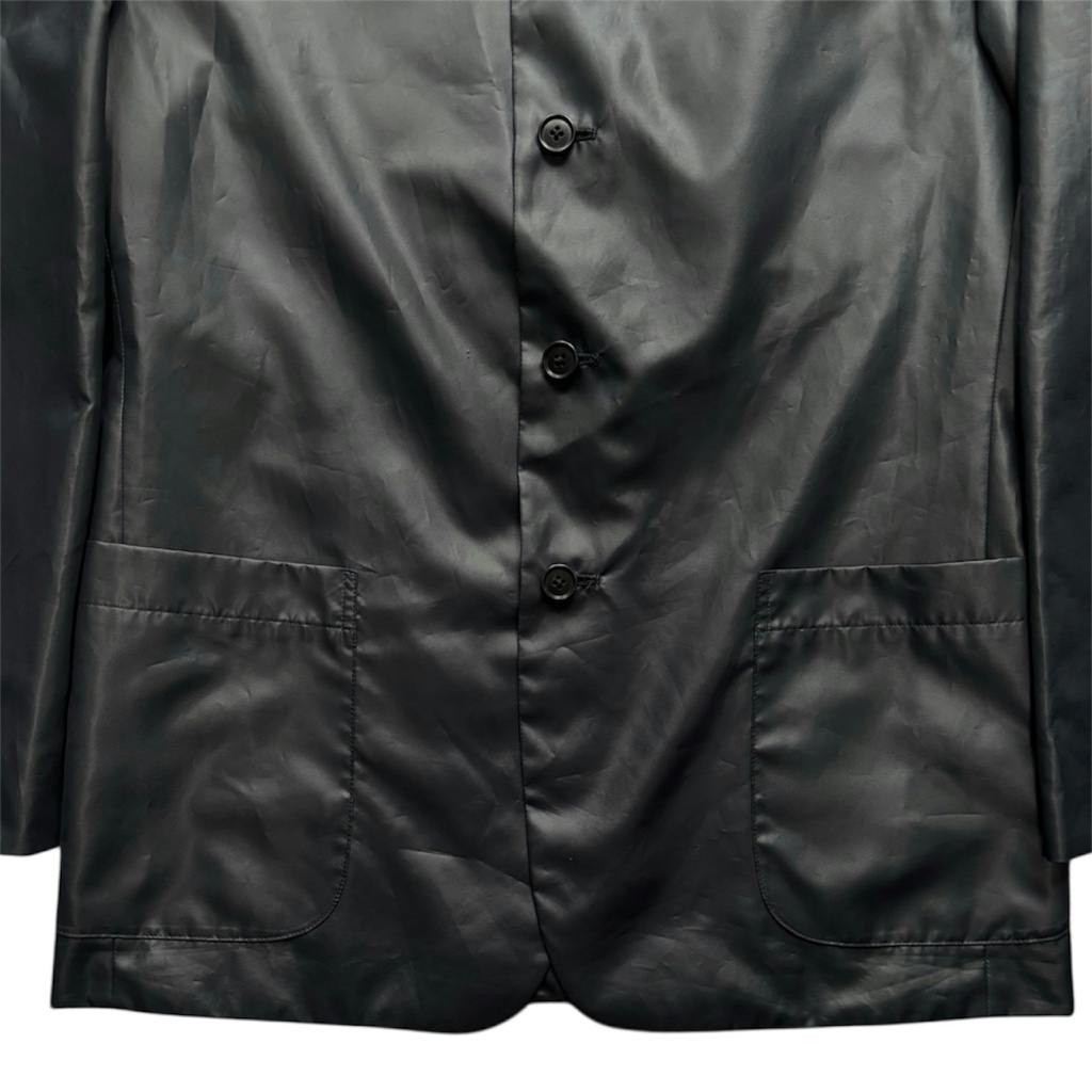 2 ISSEY MIYAKE MEN シワ加工 テーラードジャケット 1 日本製 イッセイミヤケ メン デザインテーラードジャケット 13aw