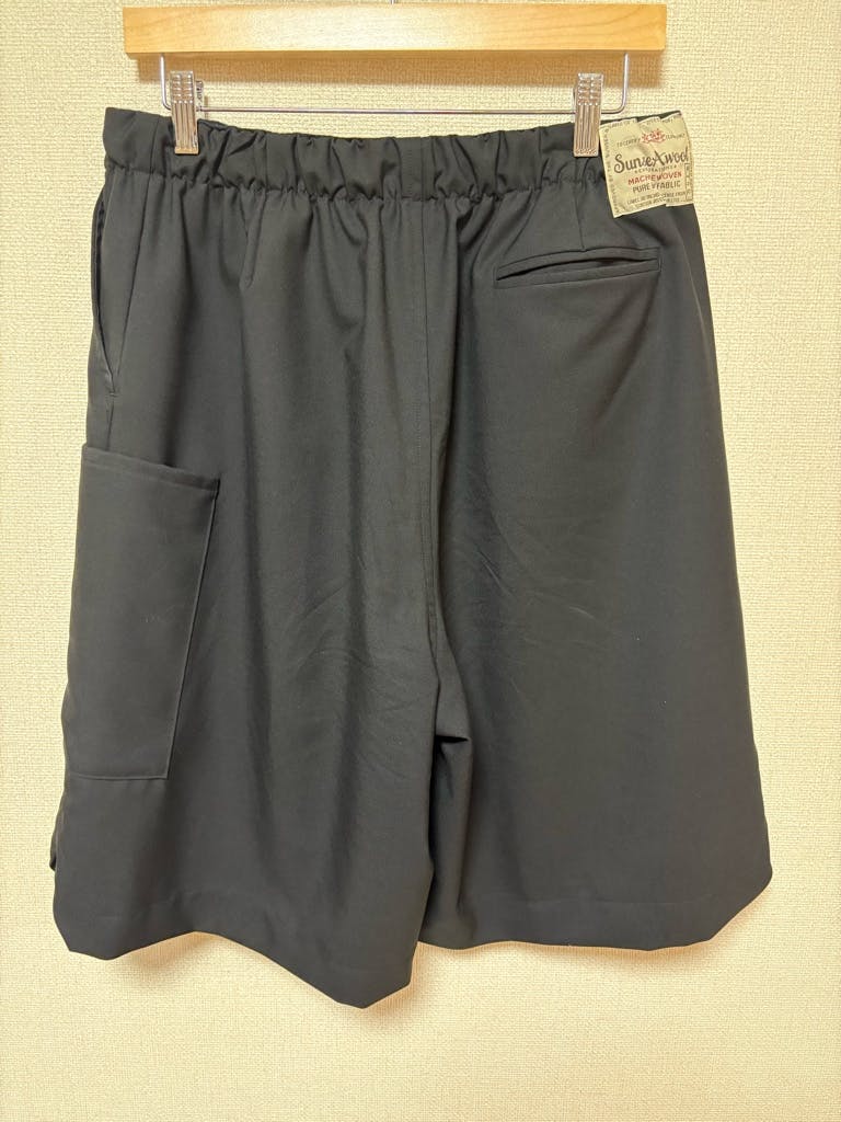 SUNSEA OSMO Big Shorts ブラック - ARCHIVESTOCK