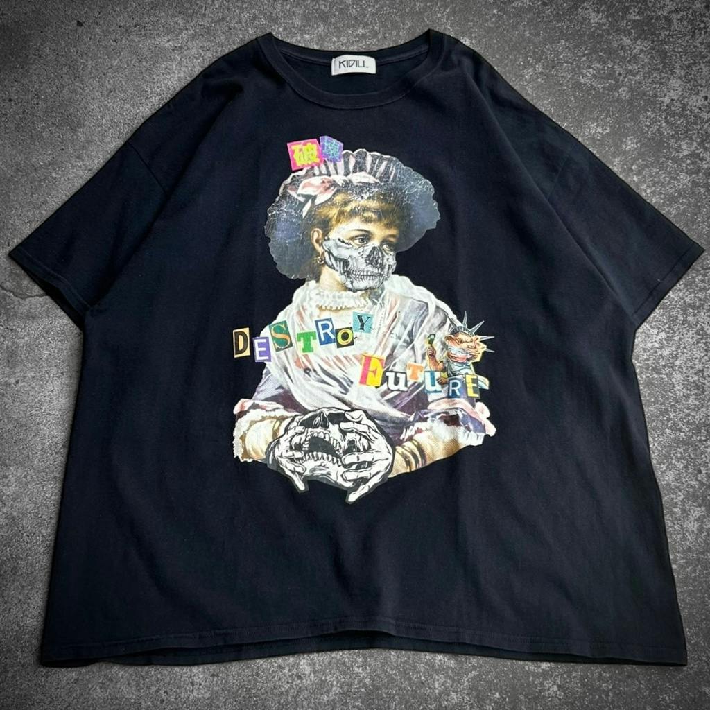 KIDILL × COMME des GARCONS oversized graphic T-shirt