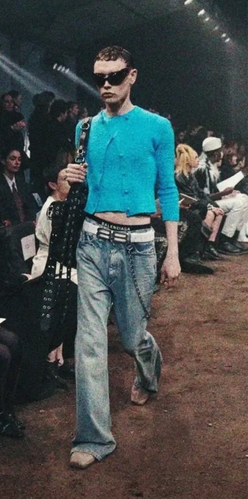 BALENCIAGA 22AW Flared denim - ARCHIVESTOCK