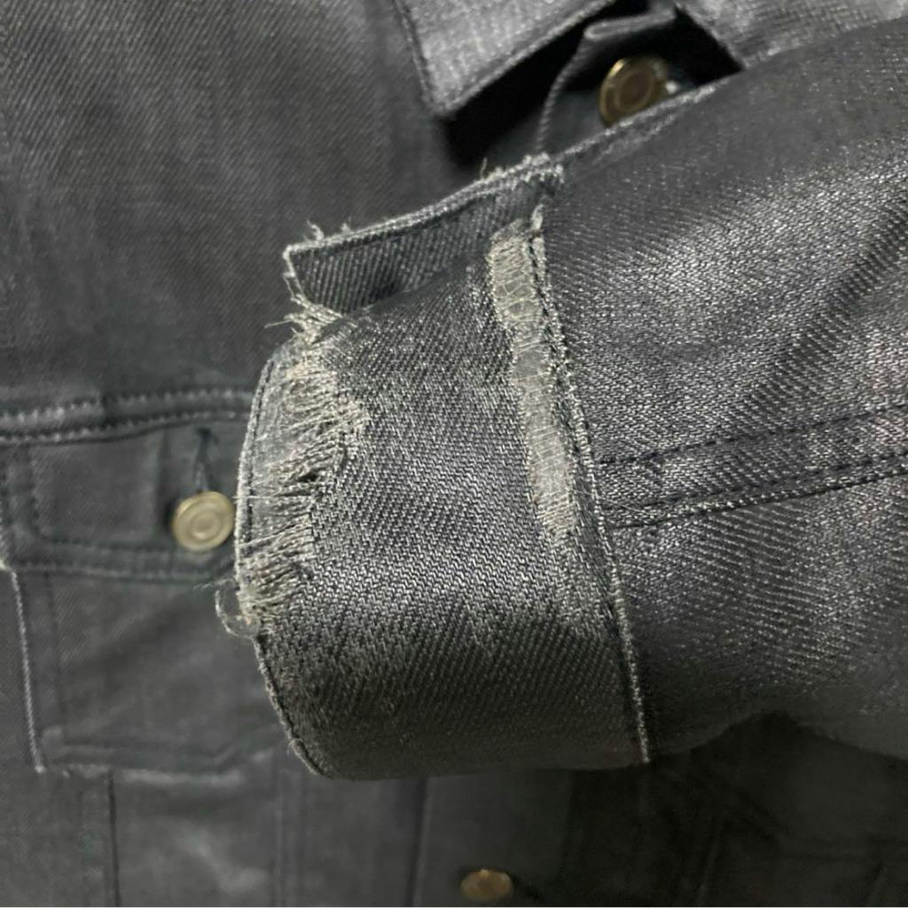 SaintLaurent13AW エディスリマン期 コーティングデニムジャケット SaintLaurent13AW エディスリマン期 コーティングデニム